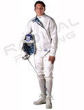 RF PBT Mens Inox, Washable Electric Sabre Jacket, Lame - Radical Fencing: the Best Fencing Equipment