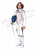 RF PBT Womens Inox, Washable Electric FOIL Jacket, Lame - Radical Fencing: the Best Fencing Equipment