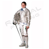 RF PBT Womens Inox, Washable Electric Sabre Jacket, Lame - Radical Fencing: the Best Fencing Equipment
