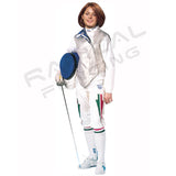 RF PBT Womens Inox, Washable Electric FOIL Jacket, Lame - Radical Fencing: the Best Fencing Equipment