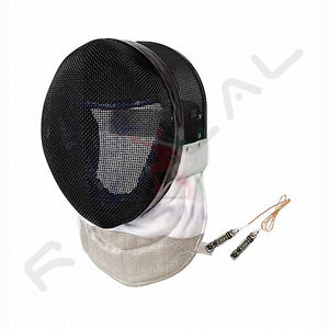 RF PBT Foil Mask FIE with conductive bib 1600/1000 N - Radical Fencing: the Best Fencing Equipment