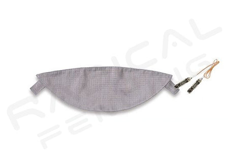RF PBT Conductive Bib Overlay for Electric Foil Masks including Mask Cable - Radical Fencing: the Best Fencing Equipment