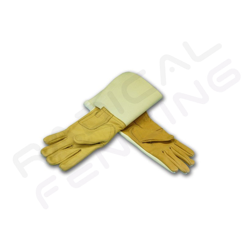 RF Prieur 3Weapons Leather and 350N Fabric Glove Radical Fencing